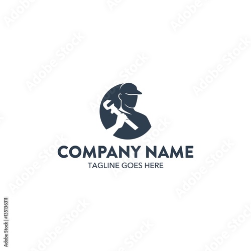 Plumbing Service Company Logo