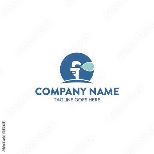 Plumbing Service Company Logo