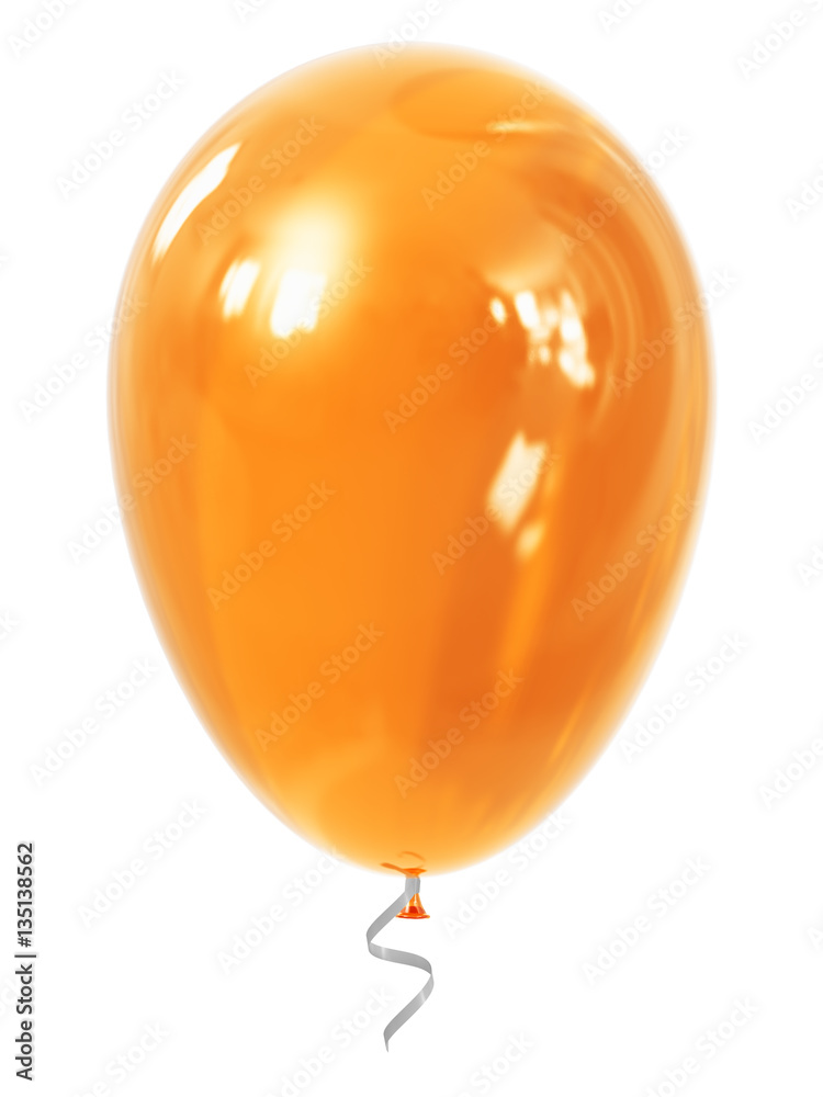 Red inflatable air balloon Red inflatable air balloon