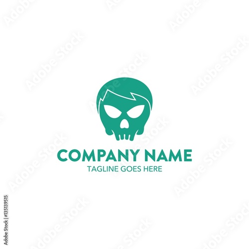Skull Brand Logo 