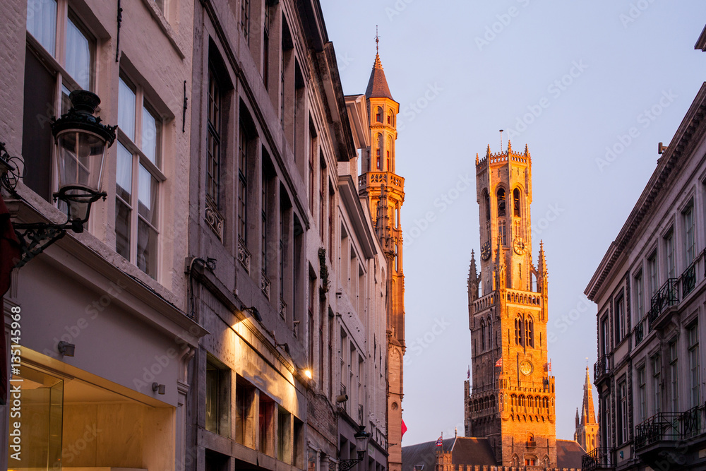 The belfry of Bruges