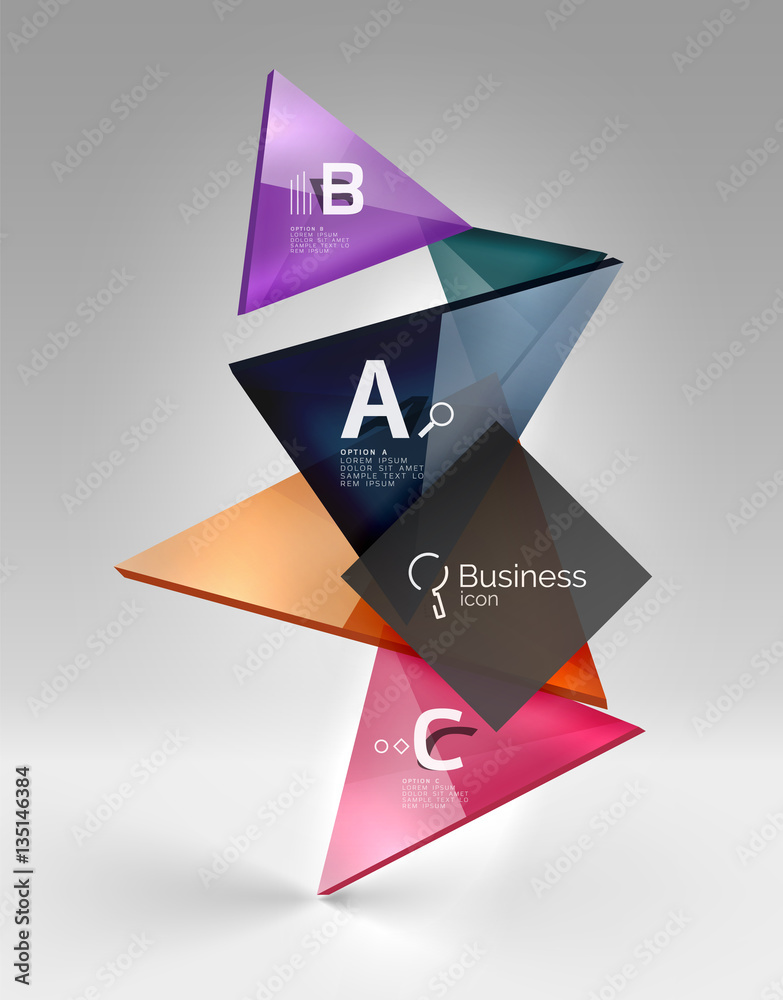 Vector 3d triangle abstract background Vector 3d triangle abstract background