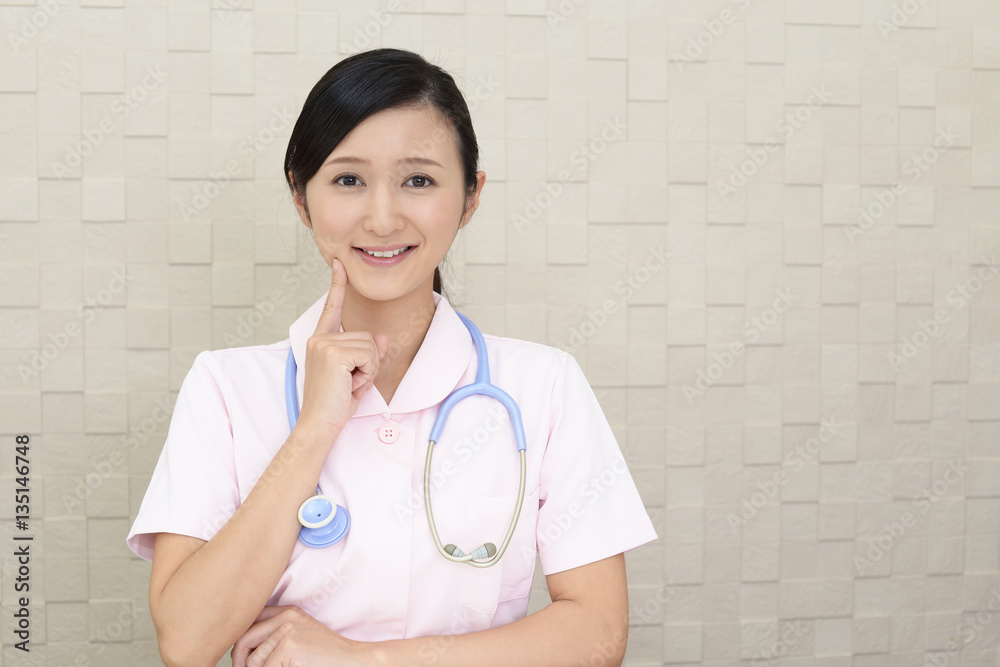 笑顔の看護師 笑顔の看護師