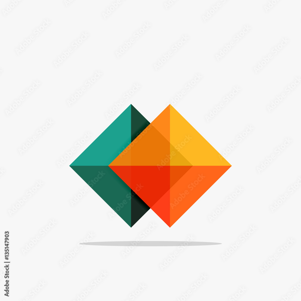 Vector blank abstract squares background Vector blank abstract squares background