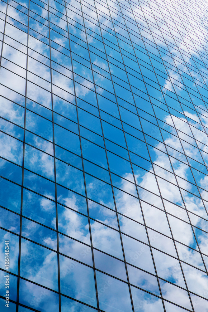 Fototapeta premium Office in the sky