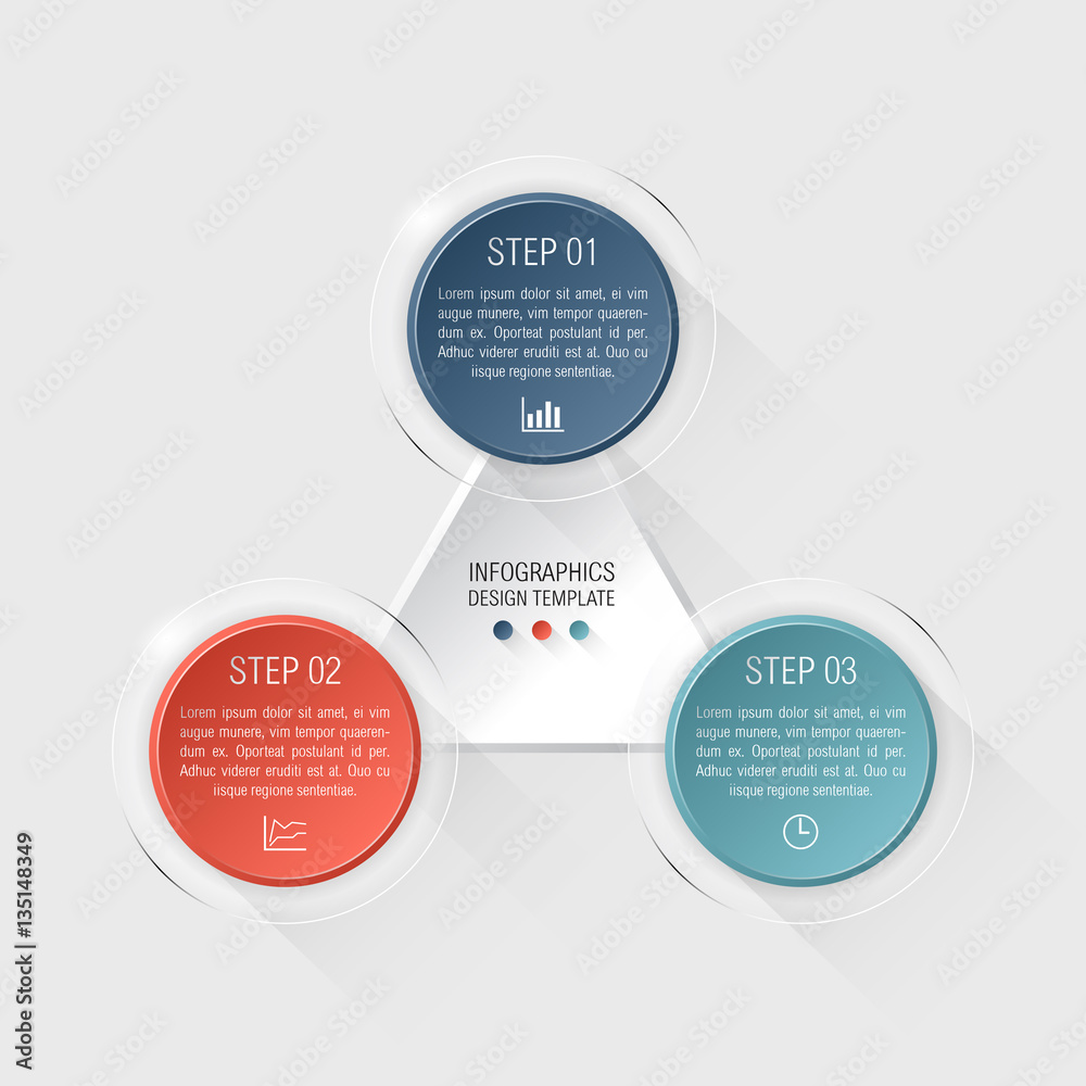 Triangle steps info graphic. For website report or presentation. Vector Illustration. Triangle steps info graphic. For website report or presentation. Vector Illustration.