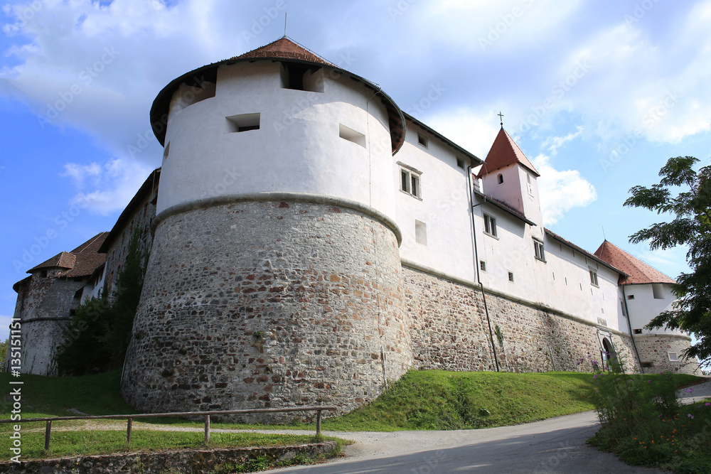 The historic Turjaski Castle in Slovenia The historic Turjaski Castle in Slovenia