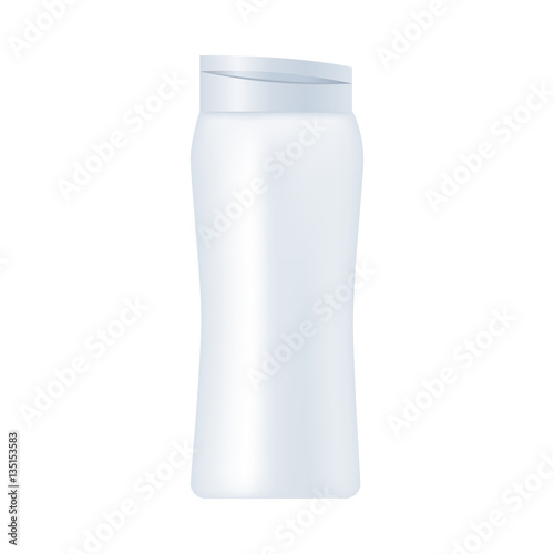 Cosmetic package white mock up