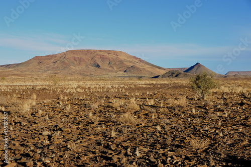 Wüstenlandschaft im Süden Namibias nahe Retboog