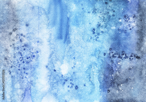Hand painted abstract watercolor background