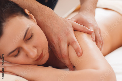 Massage Spa Body Relax Rest Treatment Pleasure Beauty Health Care Stress Relief Concept