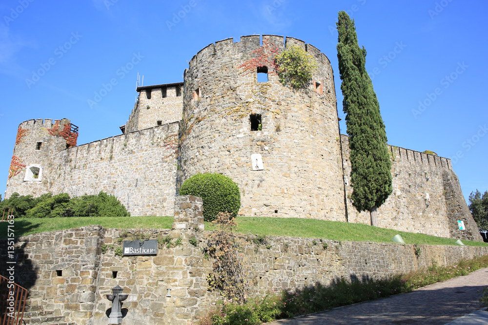 Medieval Castle Gorizia in Italy