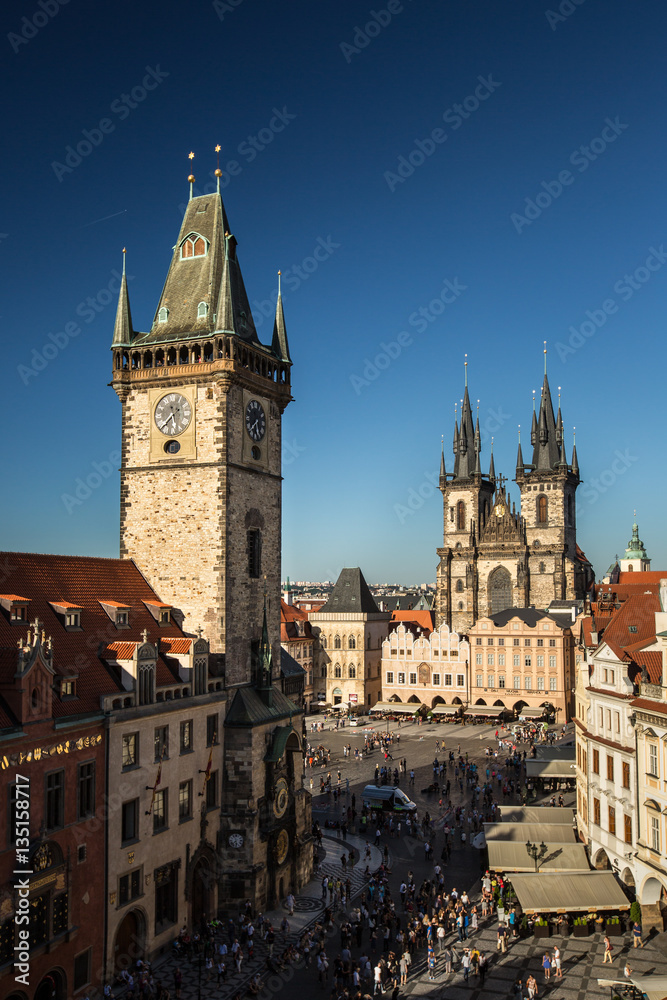 Fototapeta premium Old Town Square in Prague, Czech republic