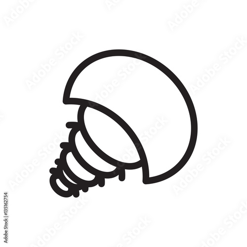 extinct sea creature icon illustration