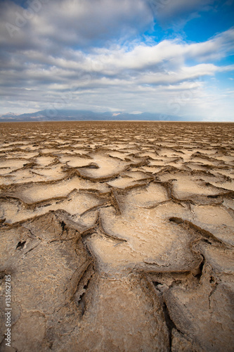 Salt pan in Danakil Depression - Afar region - Ethiopia