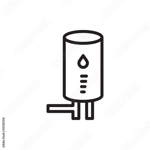 geyser icon illustration