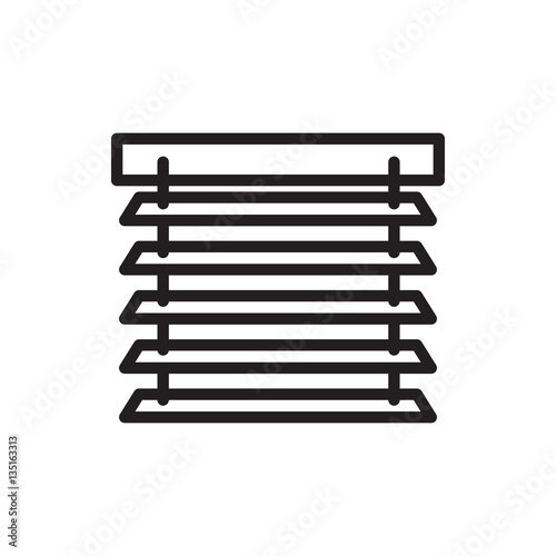 window shutter icon illustration