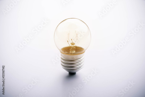 light bulb solution concept photo