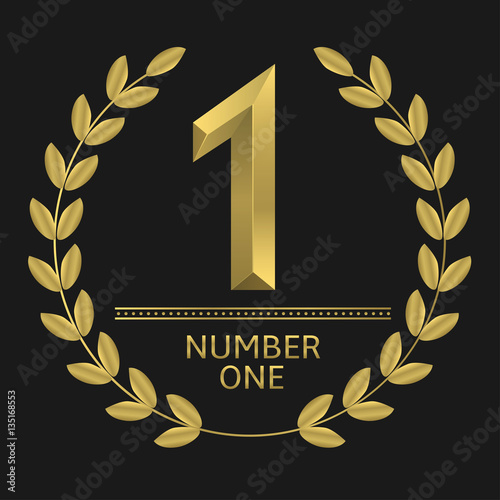 Number one icon