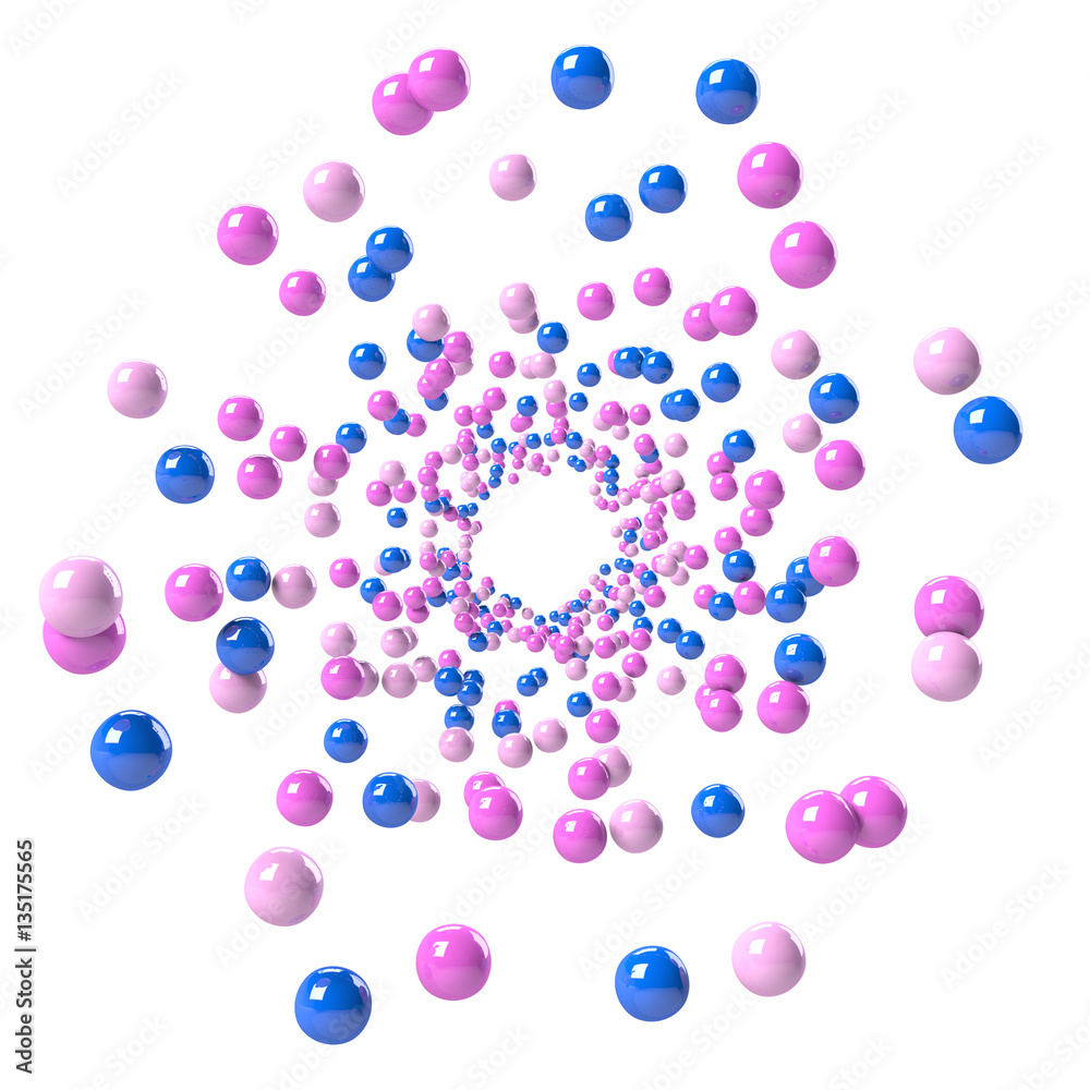 Colorful Balls, Abstract Background