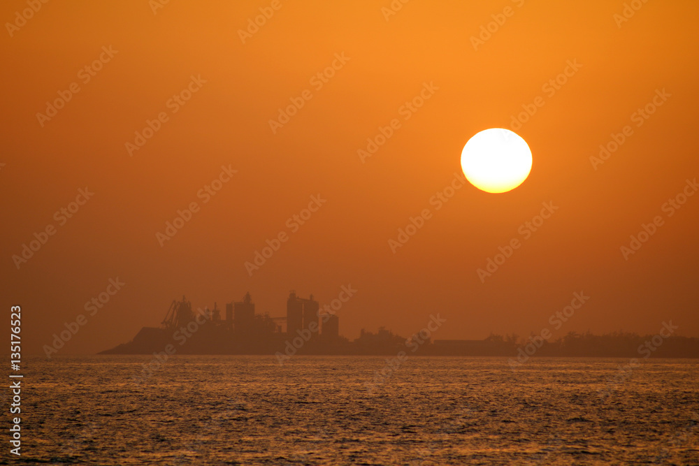 Fototapeta premium Sonnenuntergang Gran Canaria 