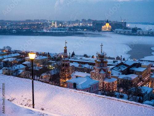 Nizhny Novgorod, 2017. It's a city in the administrative center of Nizhny Novgorod Oblast and Volga Federal District in Russia. photo