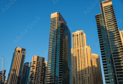 Skyscrapers at sunrise © Antonio