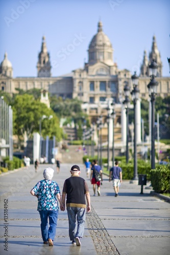 En visite à Barcelone