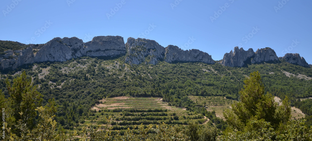 Obraz premium Dentelles de montmiraille