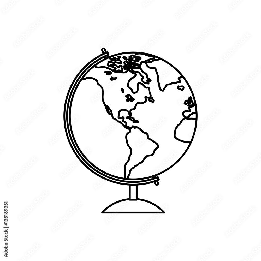 School world globe icon vector illustration graphic design School world globe icon vector illustration graphic design