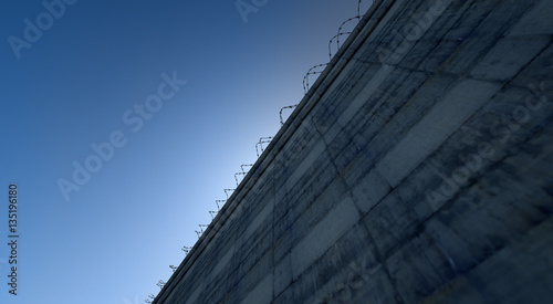 Huge High Security Wall