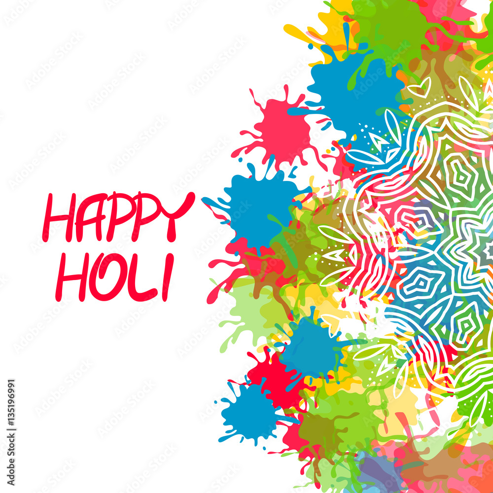 Indian festival Happy Holi