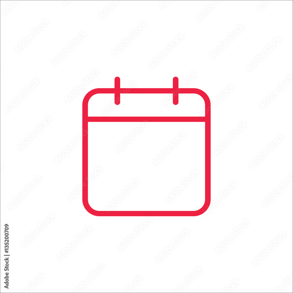 calender date schedule plan holiday line icon calender date schedule plan holiday line icon