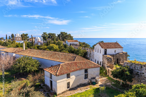 monastery of Agios Ioannis inside Koroni fortress