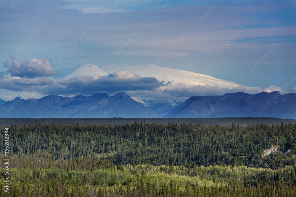 Fototapeta premium Mountains in Alaska