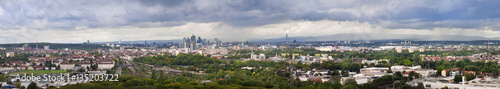 banner offenbach und frankfurt von oben