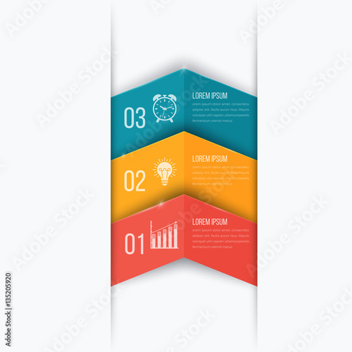Business project template with arrows © amelisk