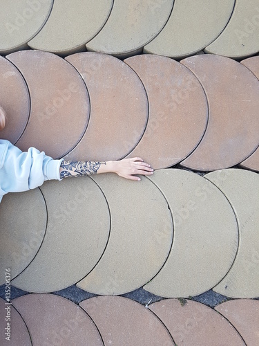 Tattoo und Steine photo