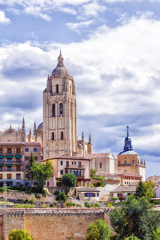 Cathedral of Santa María de Segovia. Spain.