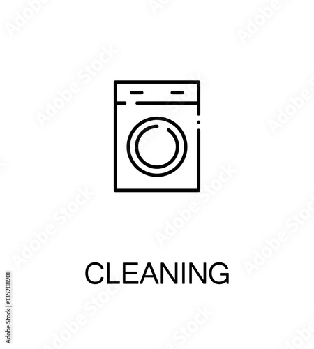 Cleaning flat icon