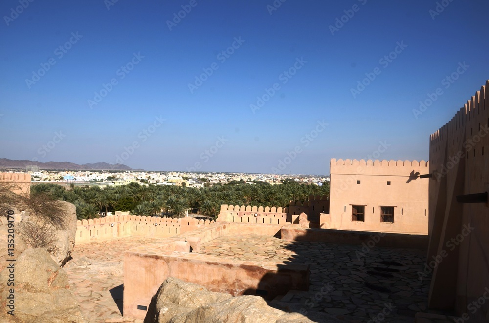 Oman : Fort de Nakhl 