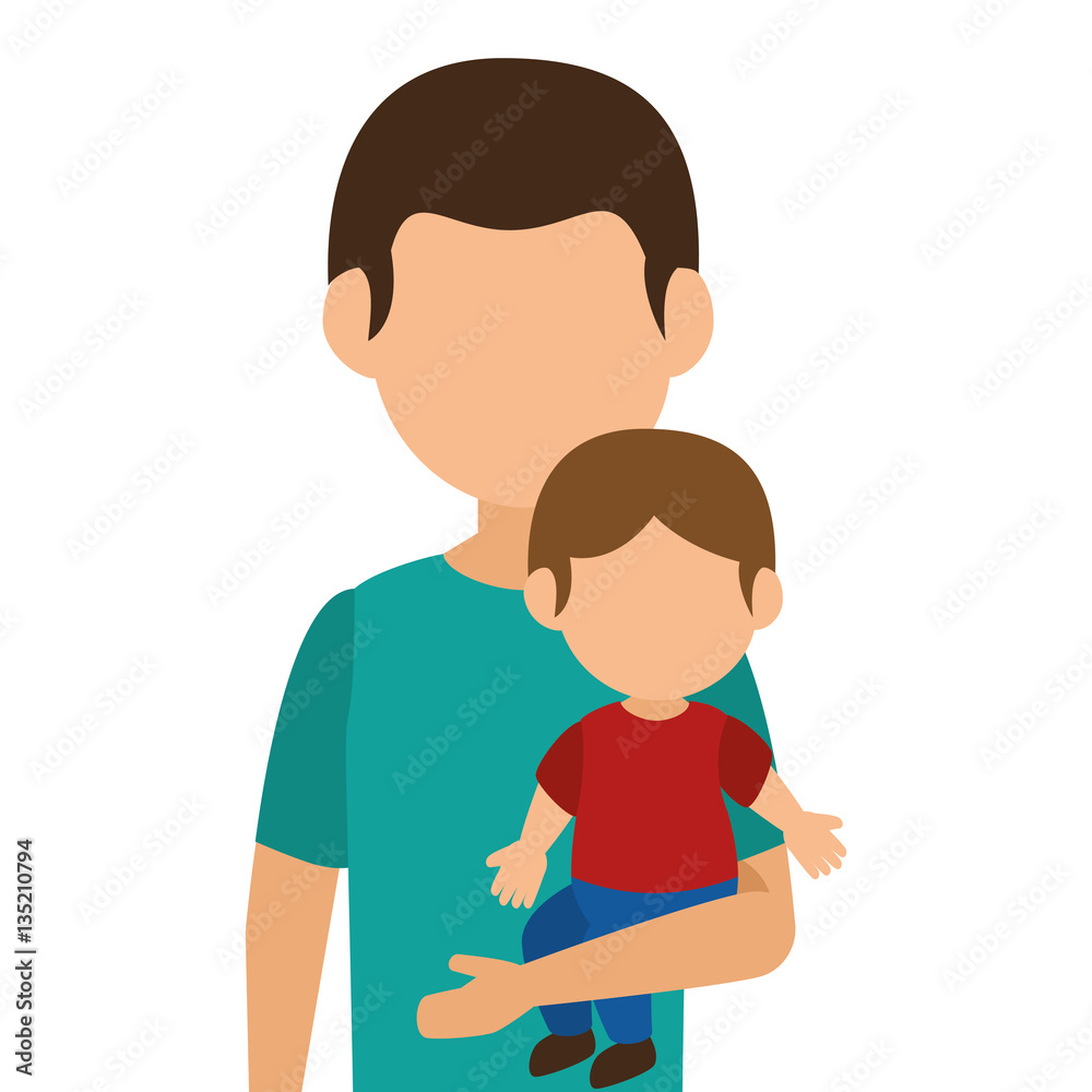 cute family member on vacations vector illustration design cute family member on vacations vector illustration design