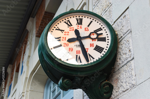 Reloj de la estación de Aranjuez