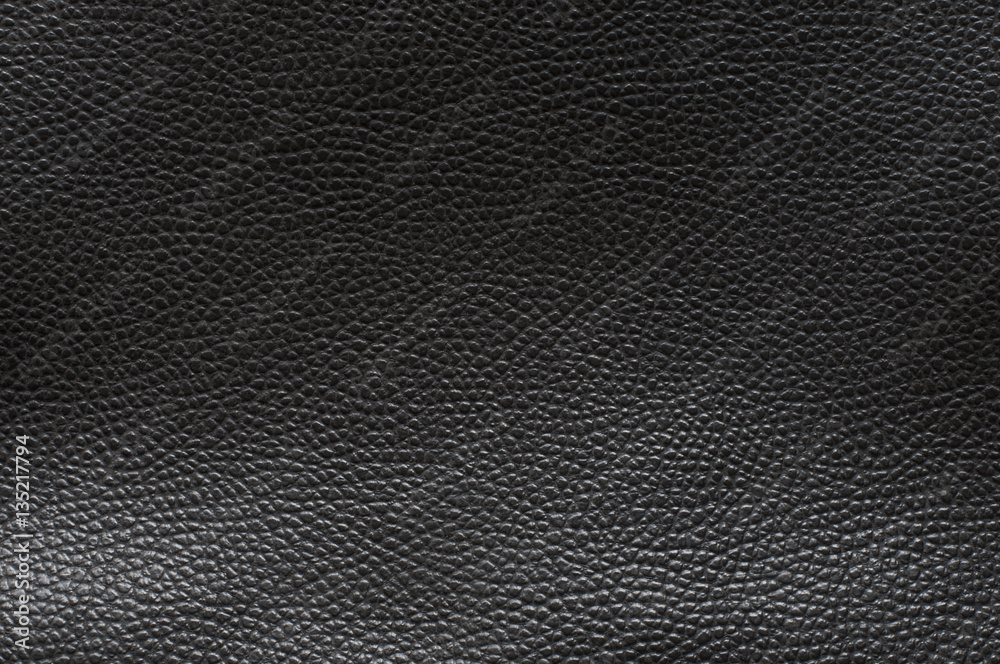 Schwarzes Leder / Hintergrund aus schwarzem Leder mit Struktureffekt. Schwarzes Leder / Hintergrund aus schwarzem Leder mit Struktureffekt.