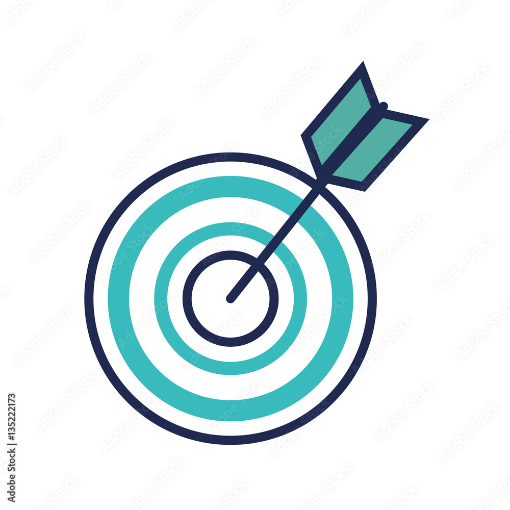 target arrow success isolated icon vector illustration design target arrow success isolated icon vector illustration design