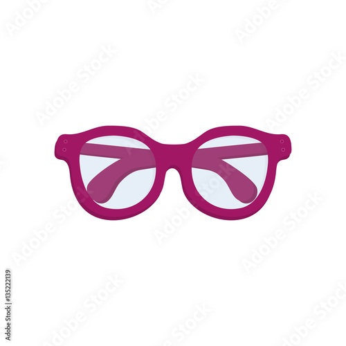 Vintage fashion glasses icon vector illustration graphic design