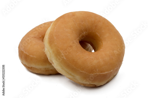 donuts isolated on background white