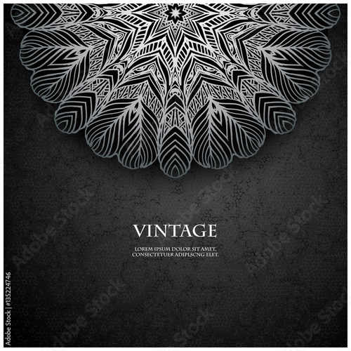 Elegant Indian ornamentation background.Cover soft pastel colors.