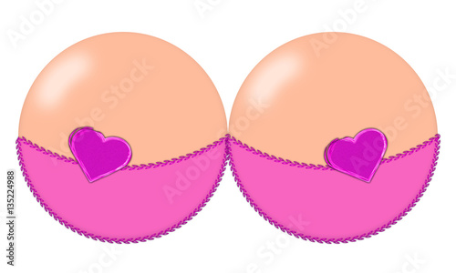 Big boobs in lingerie