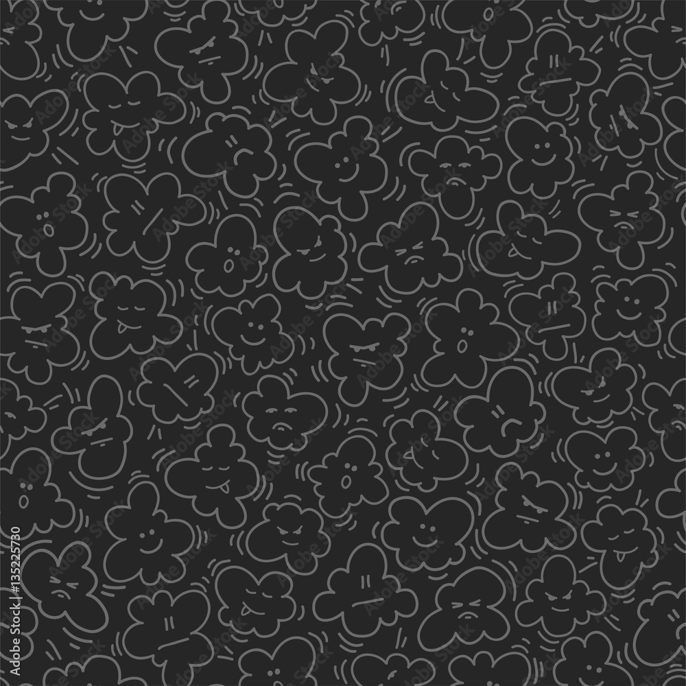 Funny popcorn seamless pattern Funny popcorn seamless pattern
